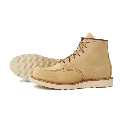 Red Wing Shoes , Hawthorne Abilene Lace-up Boots ,Beige male, Sizes: