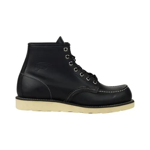 Red Wing Shoes , Mens Leather Boot ,Black male, Sizes: