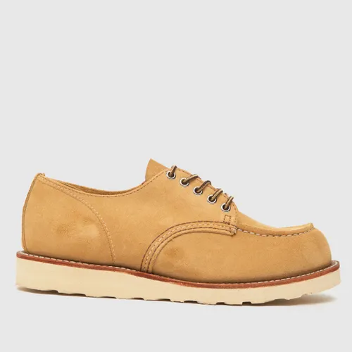 Red Wing Shop moc Oxford Shoes in Stone