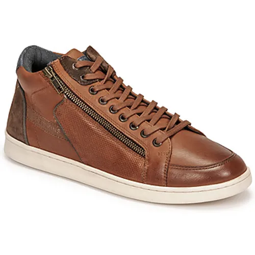 Redskins  DYNAMIC  men's Shoes (High-top Trainers) in Brown