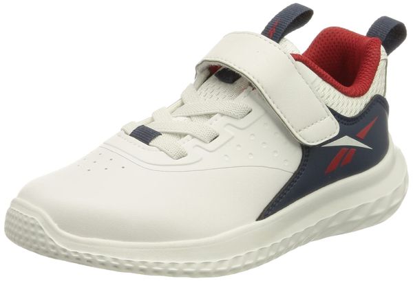 Reebok Baby Boys Rush Runner 4.0 ALT Sneakers, FTWR White/Vector Navy/Vector Red, 12 UK Child