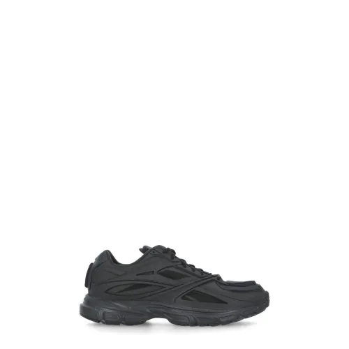 Reebok , Black Tech Fabric Sneakers ,Black female, Sizes: