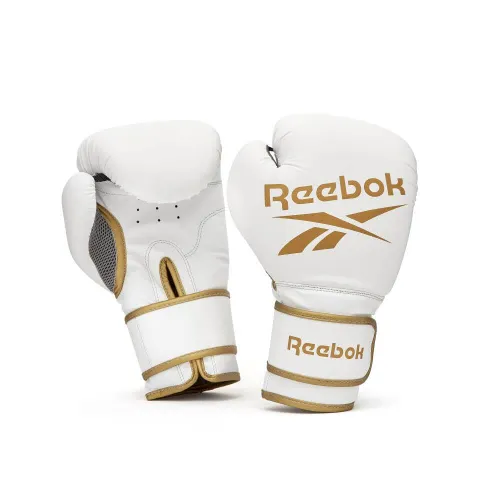 Reebok Boxing Gloves - Gold/White - 10oz