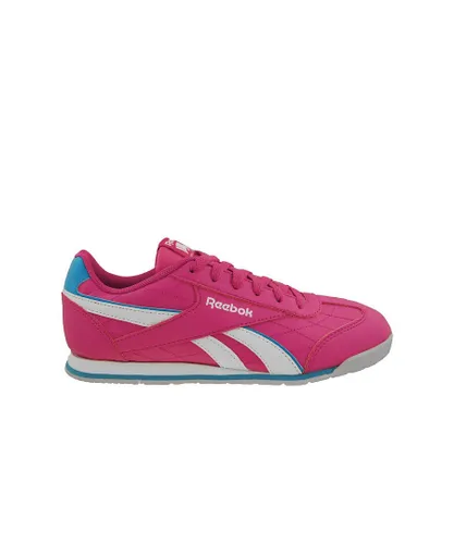 Reebok Childrens Unisex Royal Attack Lace-Up Pink Synthetic Kids Trainers V63120