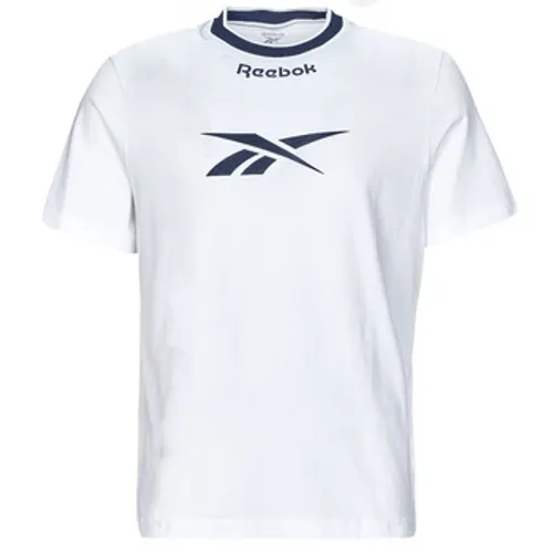 Reebok Classic  Arch Logo Vectorr Tee  men's T shirt in White