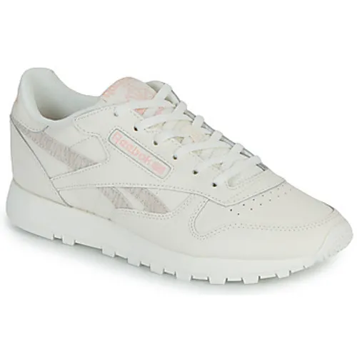 Reebok Classic  CLASSIC LEATHER  women's Shoes (Trainers) in Beige