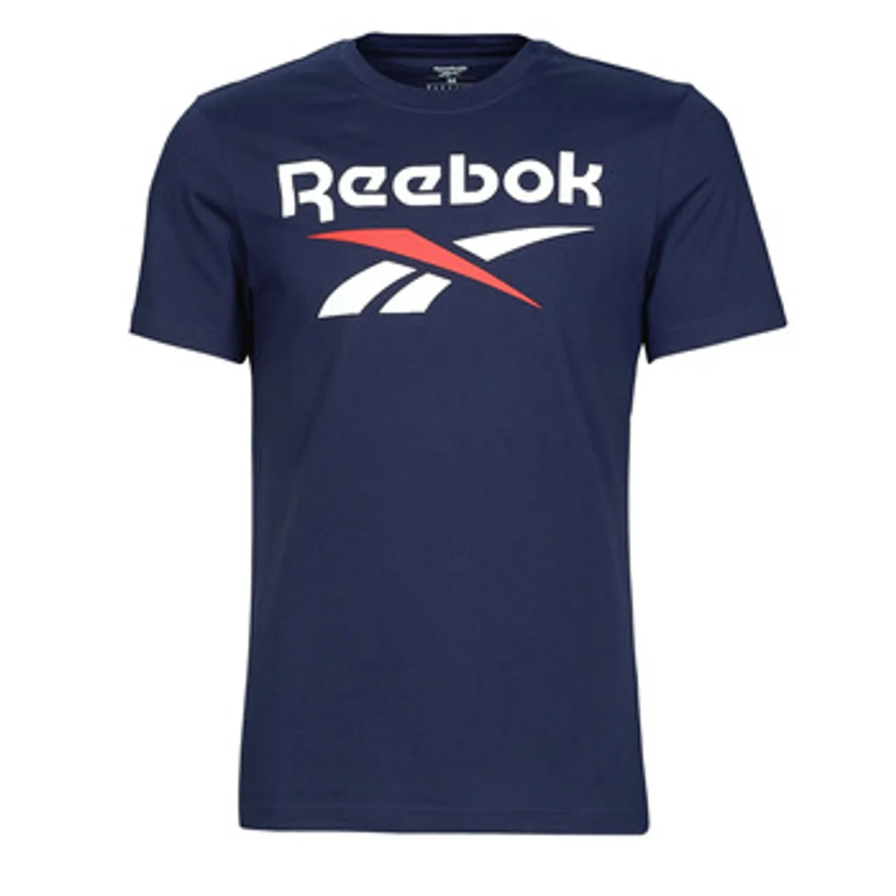 Reebok Classic  RI Big Logo Tee  men's T shirt in Marine