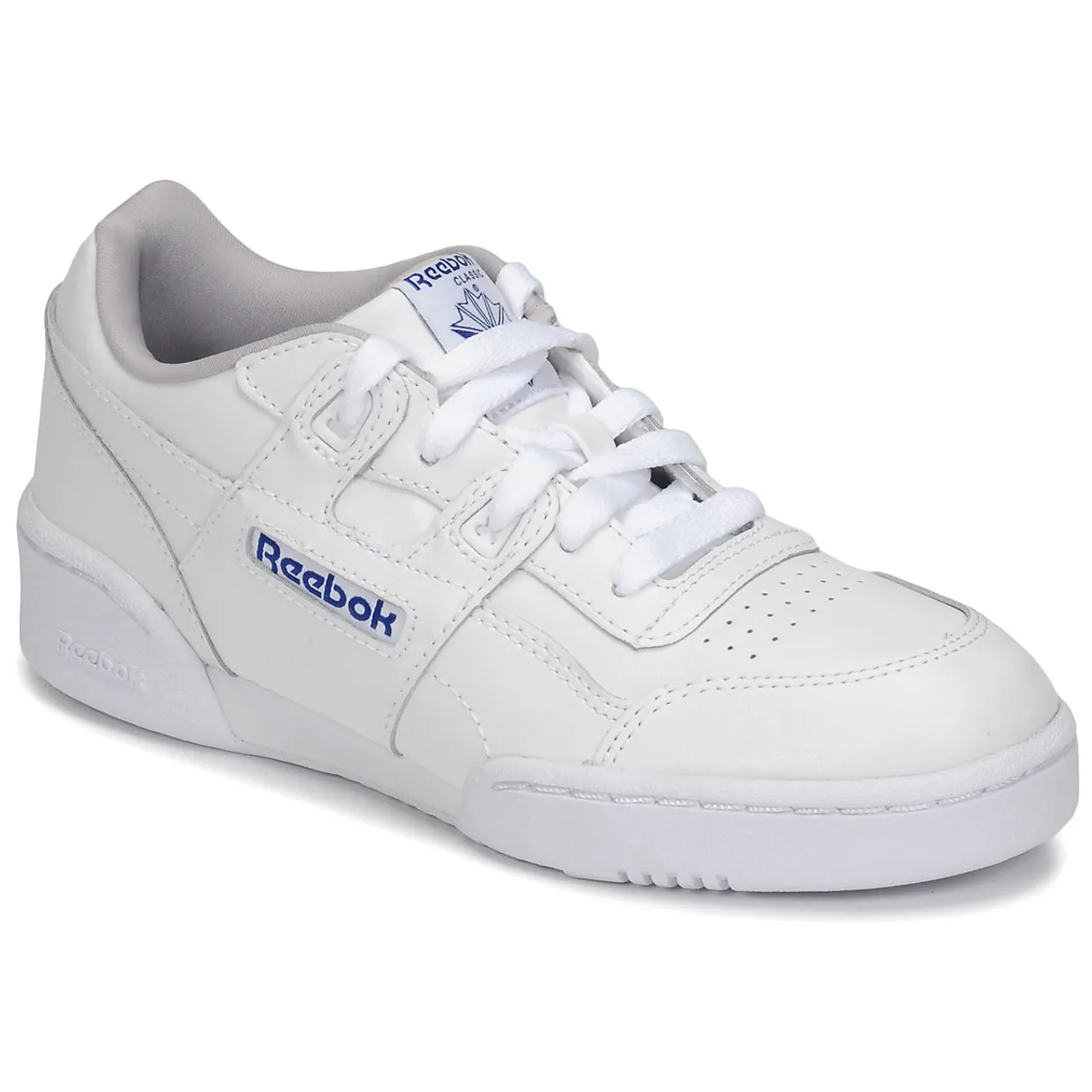 Reebok Classic  WORKOUT PLUS  boys's Children's Shoes (Trainers) in White
