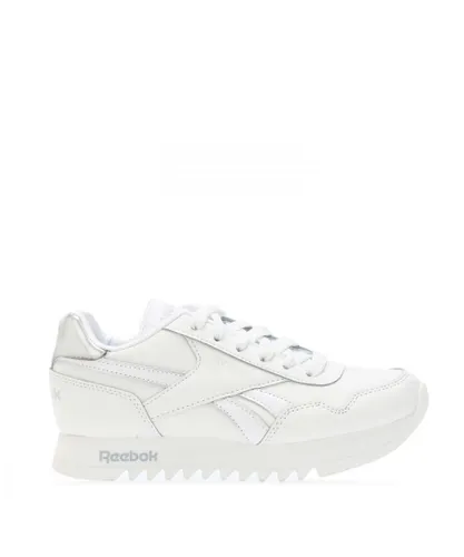 Reebok Girls Girl's Classics Royal Classic 3.0 Trainers in White Leather (archived)
