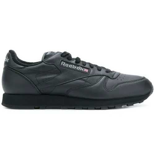 Reebok , High-Quality Leather Sneakers ,Black female, Sizes: