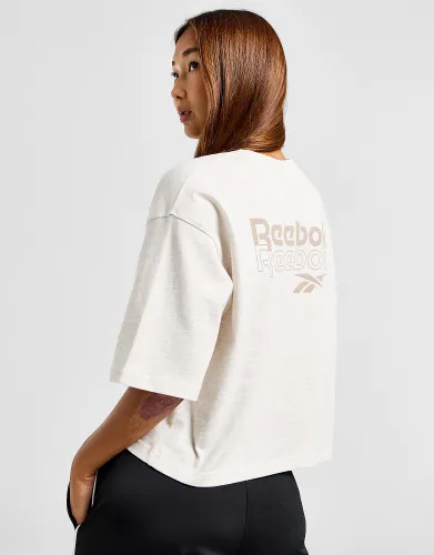 Reebok ID Energy Crop T-Shirt - White - Womens