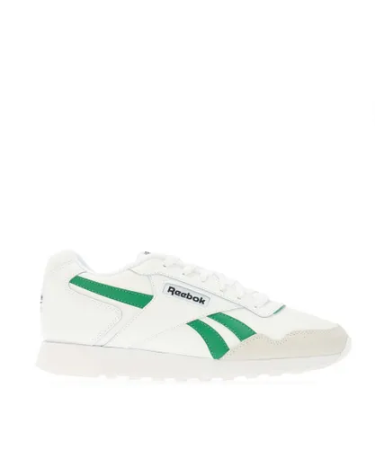 Reebok Mens Classic Glide Trainers in White Leather (archived)