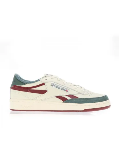 Reebok Mens Club C Revenge Vintage Trainers in Cream Leather (archived)