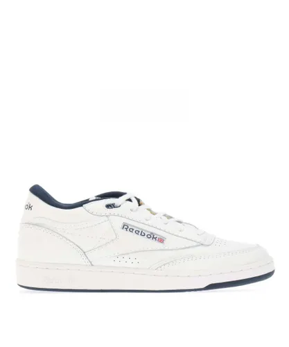 Reebok Mens Club C Vinatge Trainers in White Leather (archived)