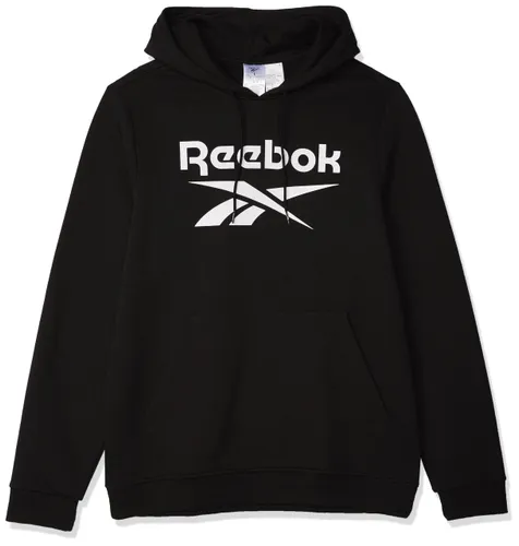 Reebok Men's Identity Fleece Stacked Logo Pullover Long