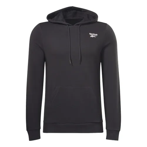 Reebok Men's Identity French Terry Logo Pullover Hoodie
