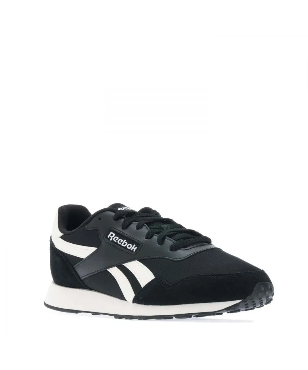 Reebok Mens Royal Ultra Trainers in Black Leather (archived)