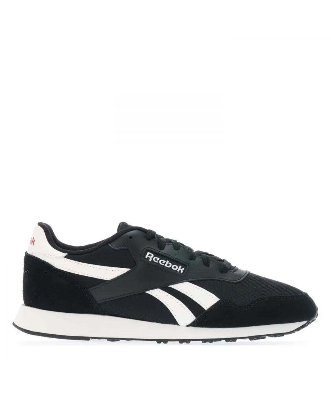 Reebok Mens Royal Ultra Trainers in Black Leather (archived)