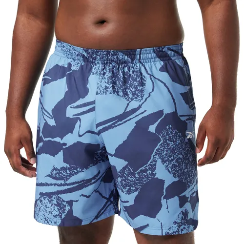 Reebok Men's Workout Ready All Over Print Shorts