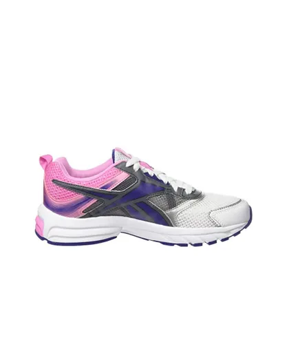 Reebok Pheehan Run 4.0 Lace-Up Pink Synthetic Womens Running Trainers V68286