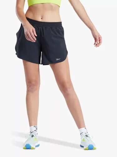 Reebok Recycled Running Shorts - Night Black - Female