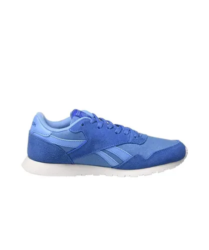 Reebok Royal Ultra Lace-Up Blue Synthetic Womens Trainers BD3365