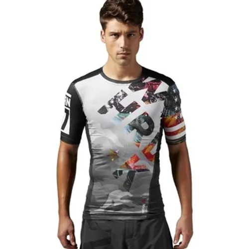 Reebok Sport  One Series PW3R Short Sleeve  men's T shirt in multicolour