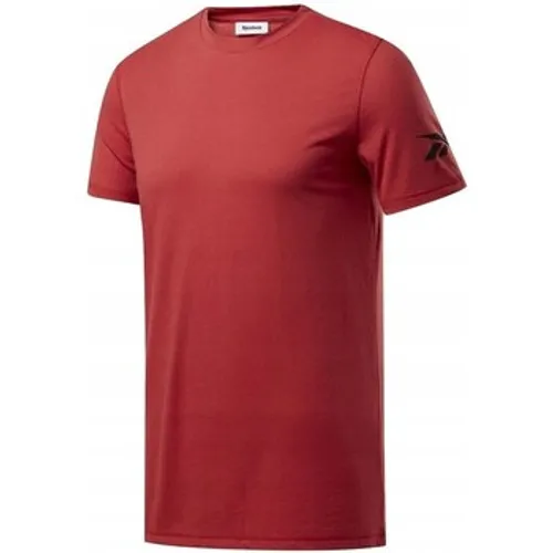 Reebok Sport  Wor We Commercial Ss Tee  men's T shirt in Red