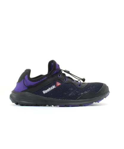 Reebok Trail One Rush Toggle Up Black Purple Synthetic Womens Trainers M44998 - Multicolour
