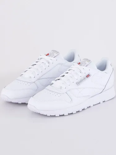 Reebok White Classic Leather Shoes