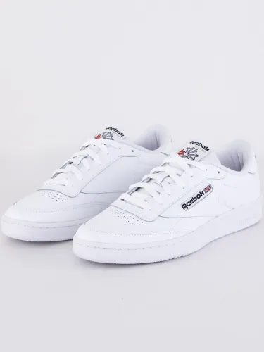 Reebok White Club C 85 Shoes (Womens)