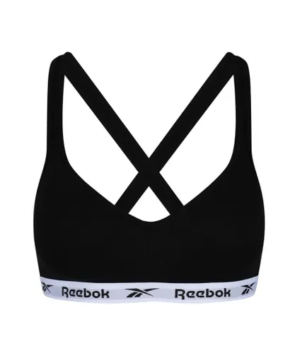 Reebok Womens Cara Sports Bra - Black