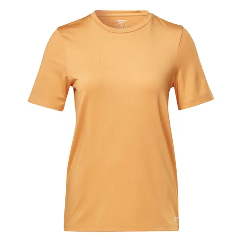 Reebok Women's Workout Ready Speedwick T-Shirt Peach Fuzz XL