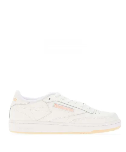 Reebok Womenss Classics Classic Club C 85 Trainers in White Leather (archived)