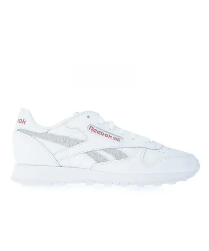 Reebok Womenss Classics Classic Leather Trainers in White Leather (archived)