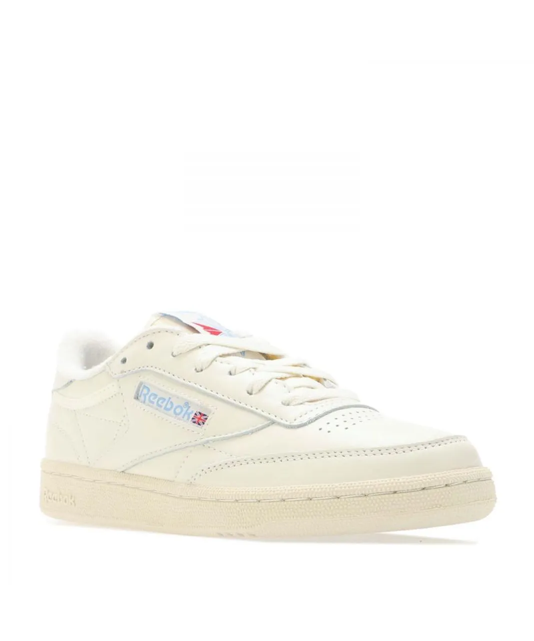 Reebok Womenss Classics Club C 85 Vintage Trainers in White Leather (archived)