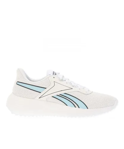 Reebok Womenss Lite 3 Running Shoes in White Textile