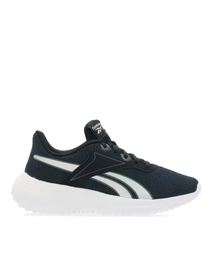 Reebok Womenss Lite 3.0 Running Shoes in Black Textile
