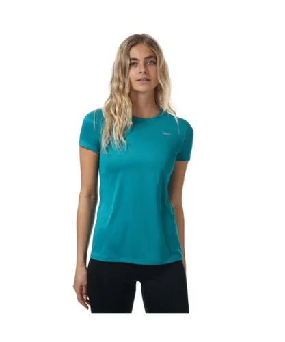 Reebok Womenss Running Essentials Speedwick T-Shirt in Teal