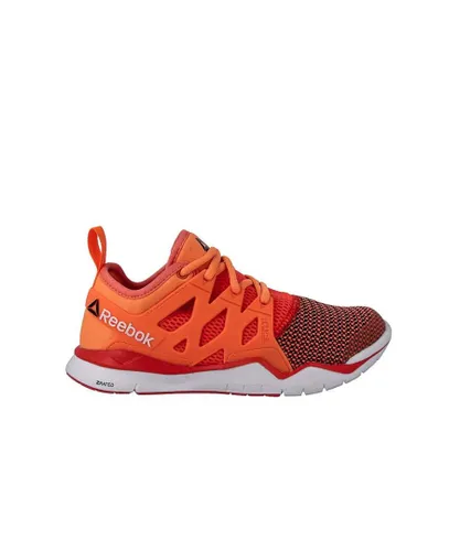 Reebok Zcut Tr 3.0 Lace-Up Orange Synthetic Womens Running Trainers V72044