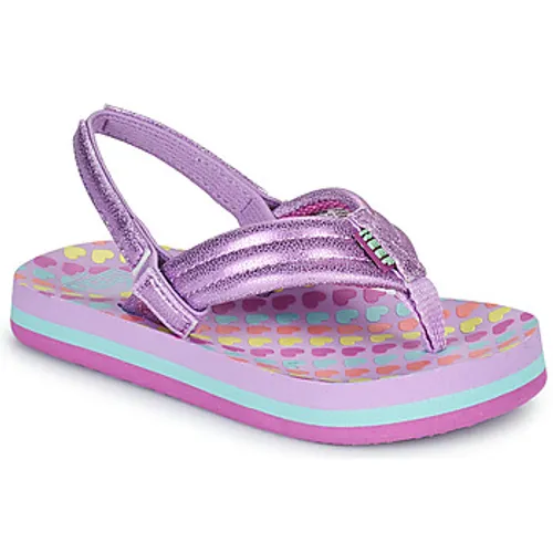 Reef  Little Ahi  girls's Children's Flip flops / Sandals in Purple