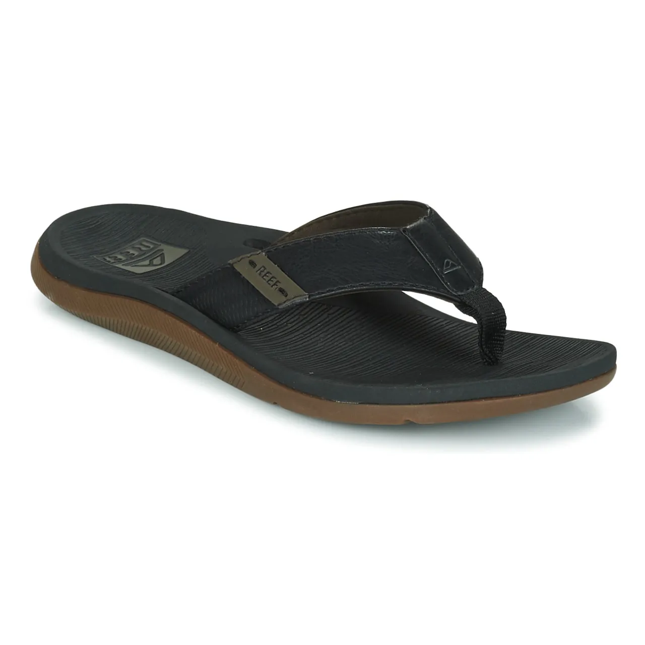 Reef  Reef Santa Ana  men's Flip flops / Sandals (Shoes) in Black