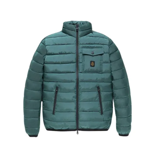 RefrigiWear , Double Zipper Piumino Jacket ,Green male, Sizes: