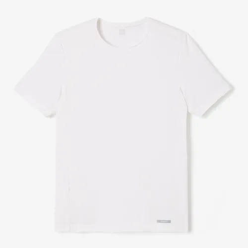Refurbished Kiprun 100 Dry Mens Breathable Running T-shirt - White - A Grade