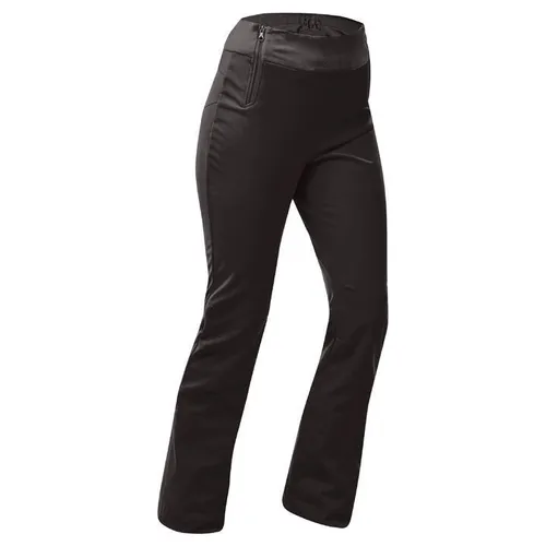 Refurbished Womens Ski Trousers 500 Slim - Black - A Grade