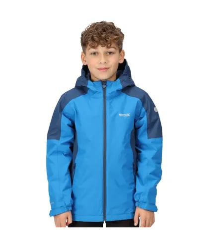 Regatta Boys Hurdle Iv Waterproof Insulated Jacket Coat - Blue