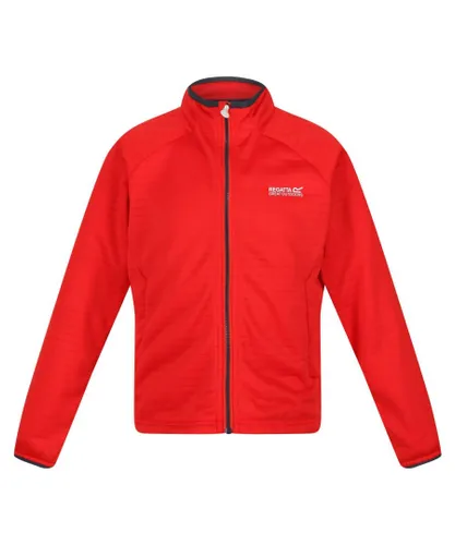 Regatta Childrens Unisex Childrens/Kids Highton Lite II Soft Shell Jacket (Fiery Red)