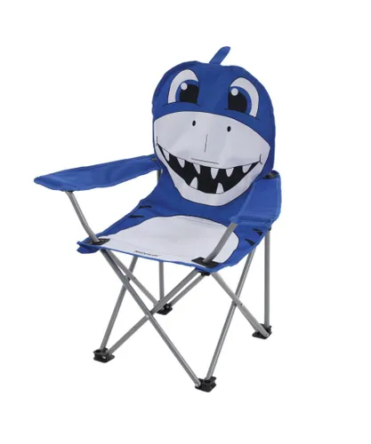 Regatta Childrens Unisex Great Outdoors Childrens/Kids Animal Camping Chair (Nautical Blue/Light Steel) - Multicolour - One Size