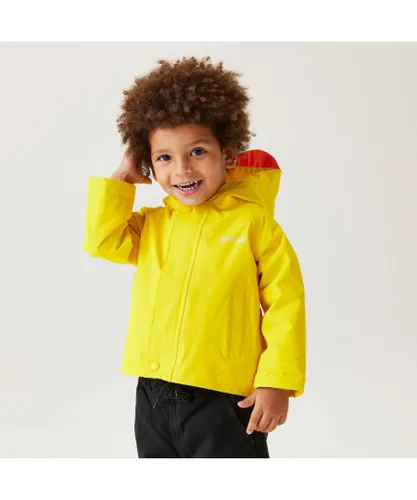 Regatta Childrens Unisex Winter Animal Bright Yellow Duck Jacket