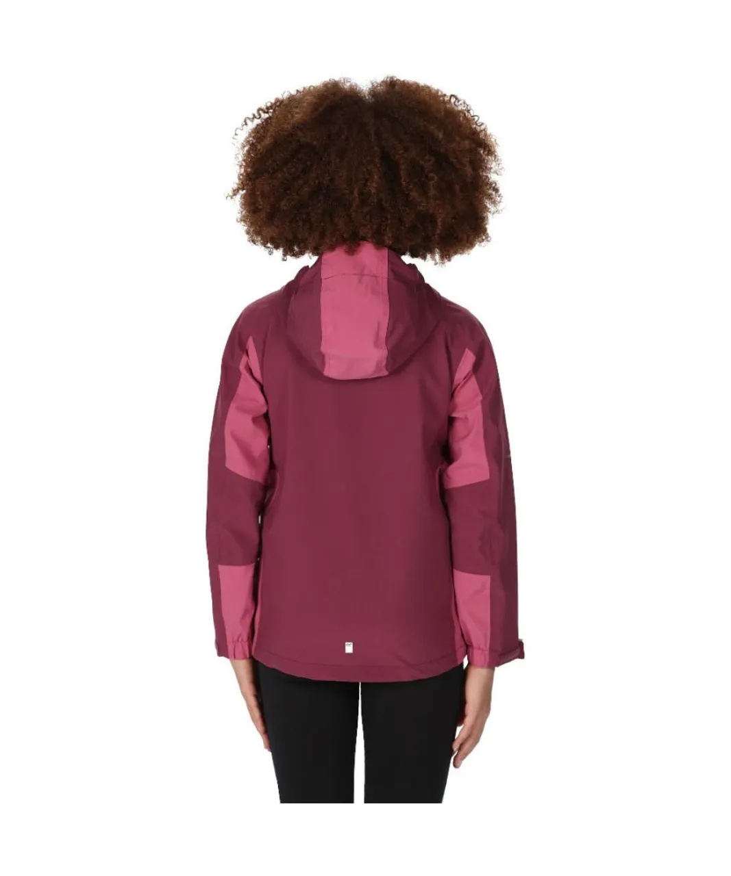 Regatta Girls Highton III Waterproof Breathable Jacket - Purple